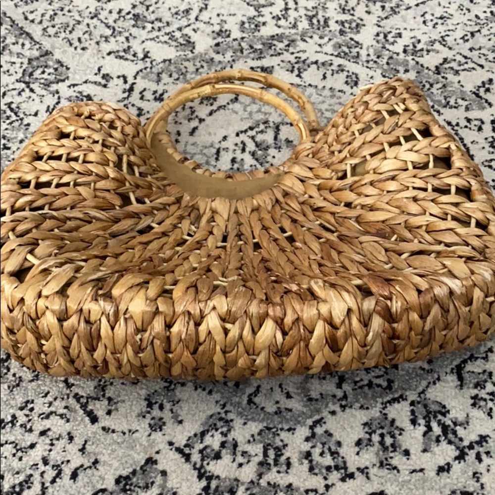 Wicker purse/bag